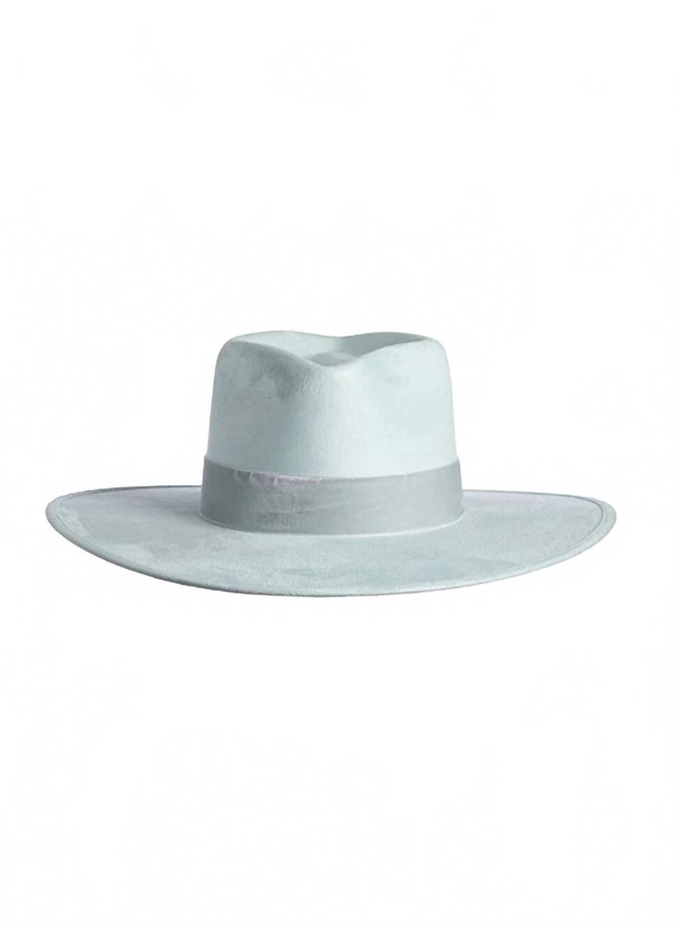 NEW ASN women's luna suede hat in mint
